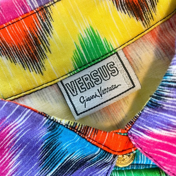 Versace vintage 90s shirt size 24/38 - Picture 2 of 4